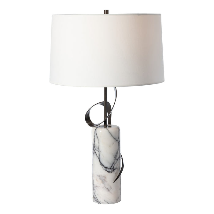 Hubbardton Forge 272112-SKT-07-ML-SF1810 One Light Table Lamp, Dark Smoke