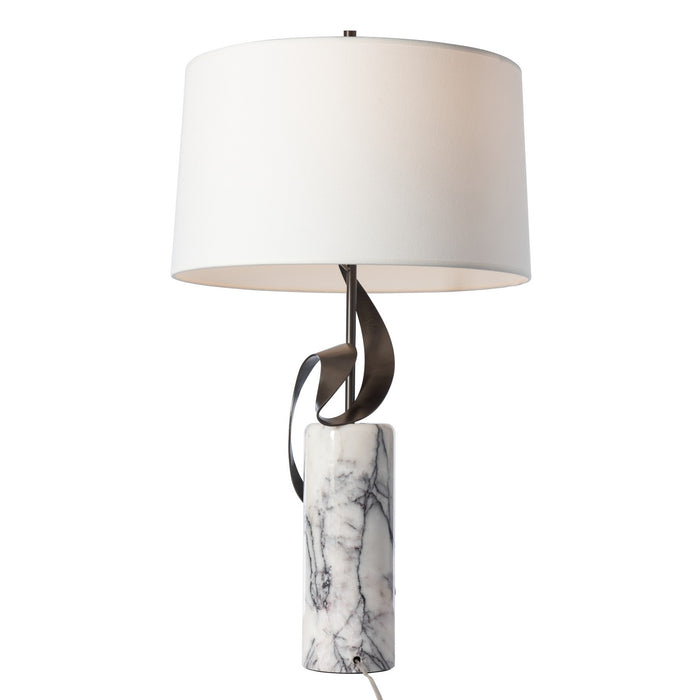 Hubbardton Forge 272112-SKT-07-ML-SF1810 One Light Table Lamp, Dark Smoke