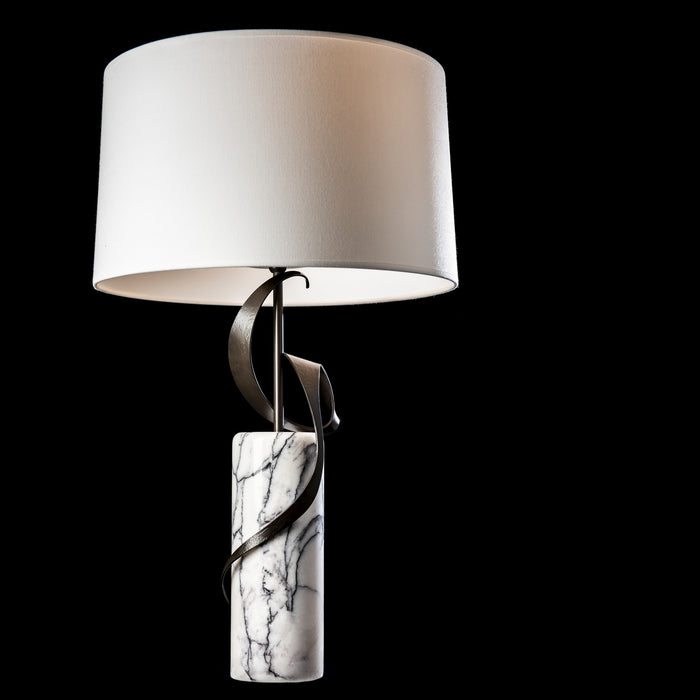 Hubbardton Forge 272112-SKT-07-ML-SF1810 One Light Table Lamp, Dark Smoke