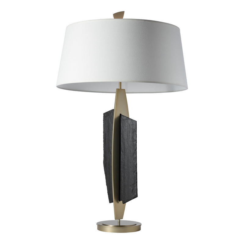 Hubbardton Forge 272115-SKT-86-SL-SF2210 One Light Table Lamp, Modern Brass