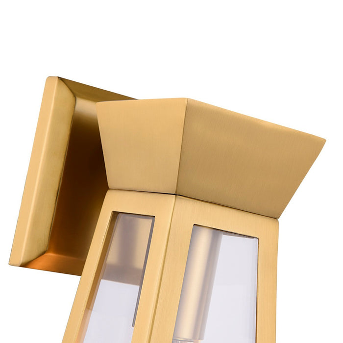 Artcraft AC11857BB One Light Wall Sconce, Brushed Brass