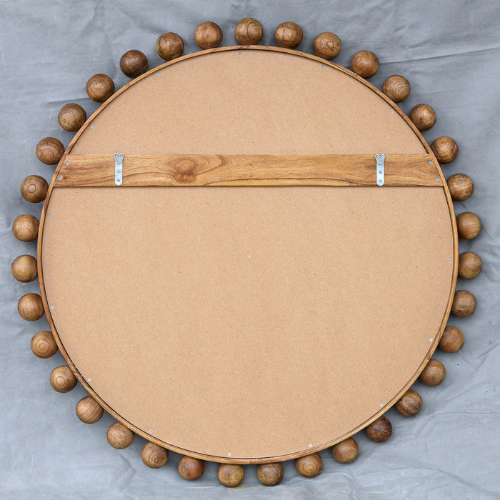 Uttermost 08176 Mirror, Warm Walnut Stain