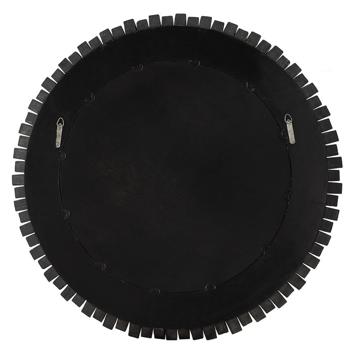 Uttermost 09920 Mirror, Ebony Stain
