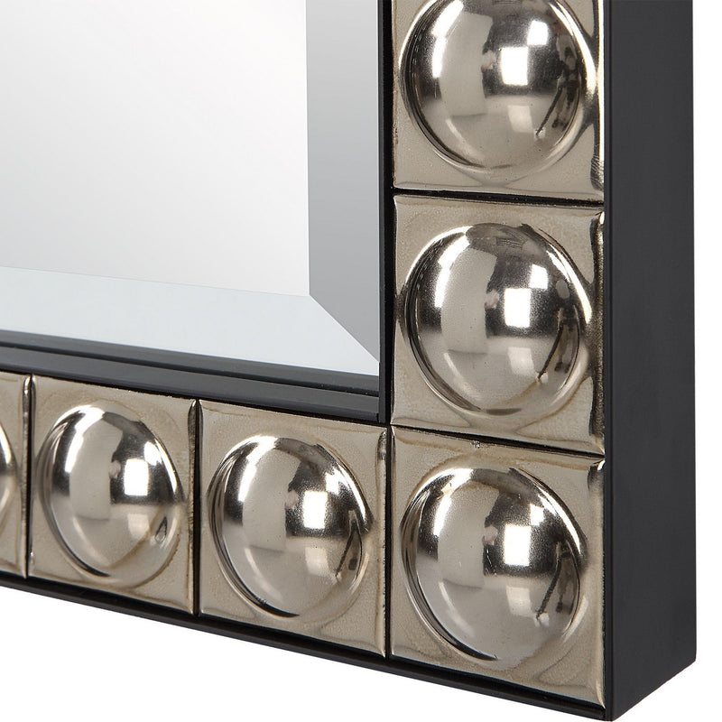 Uttermost 09944 Vanity Mirror, Antiqued Silver-champagne Plating