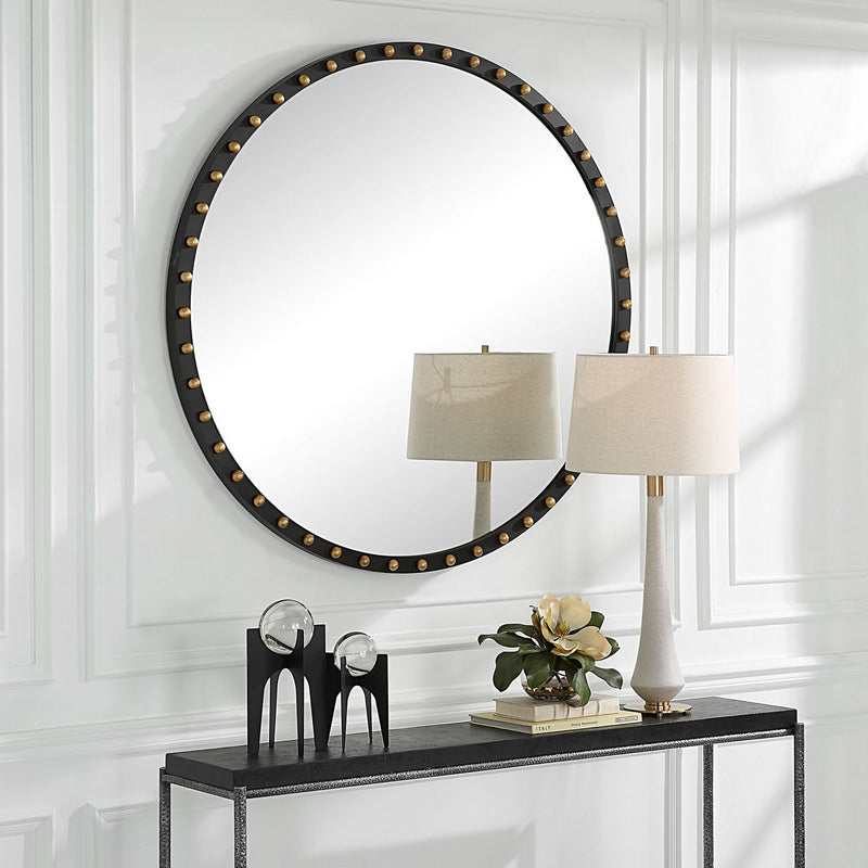 Uttermost 09949 Mirror, Matte Black