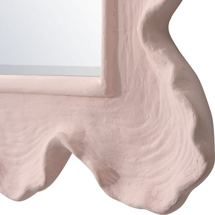 Uttermost 09955 Mirror, Soft Rosewater Pink