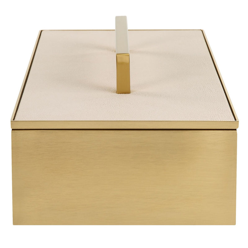 Uttermost 18110 Box, Brass