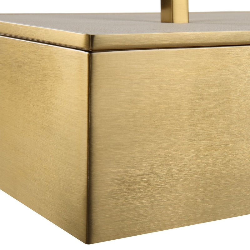 Uttermost 18110 Box, Brass
