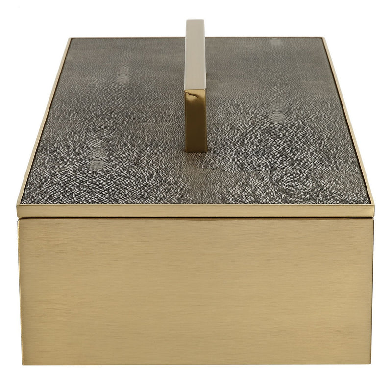 Uttermost 18111 Box, Brass