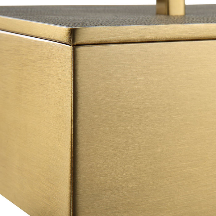 Uttermost 18111 Box, Brass