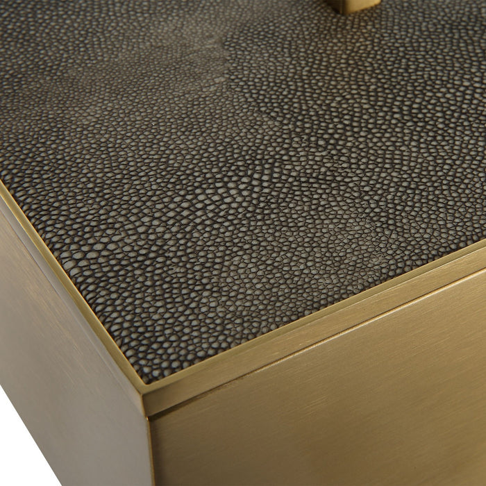 Uttermost 18111 Box, Brass