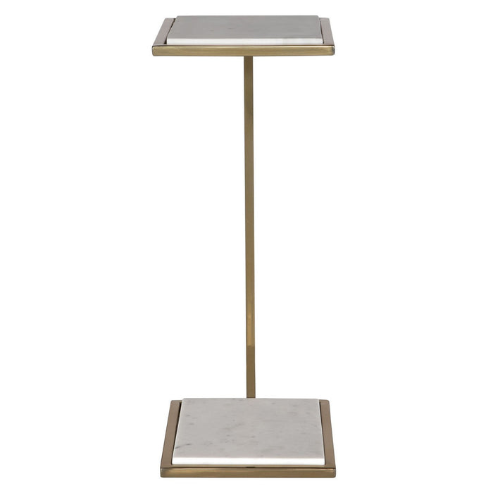 Uttermost 22943 Drink Table, Brushed Brass