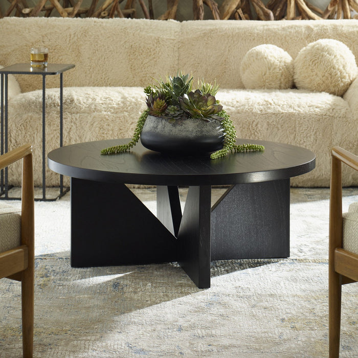 Uttermost 22961 Coffee Table, Dark Espresso