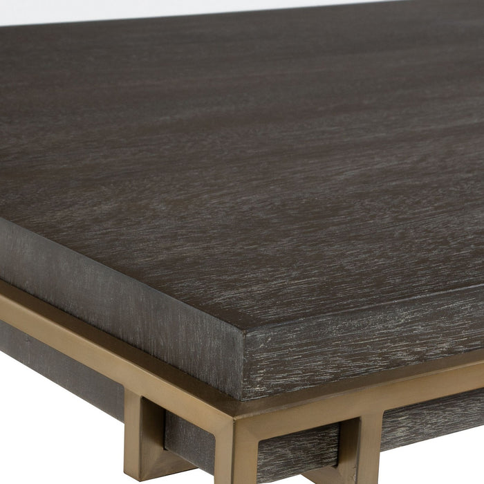 Uttermost 22975 Coffee Table, Brushed Brass