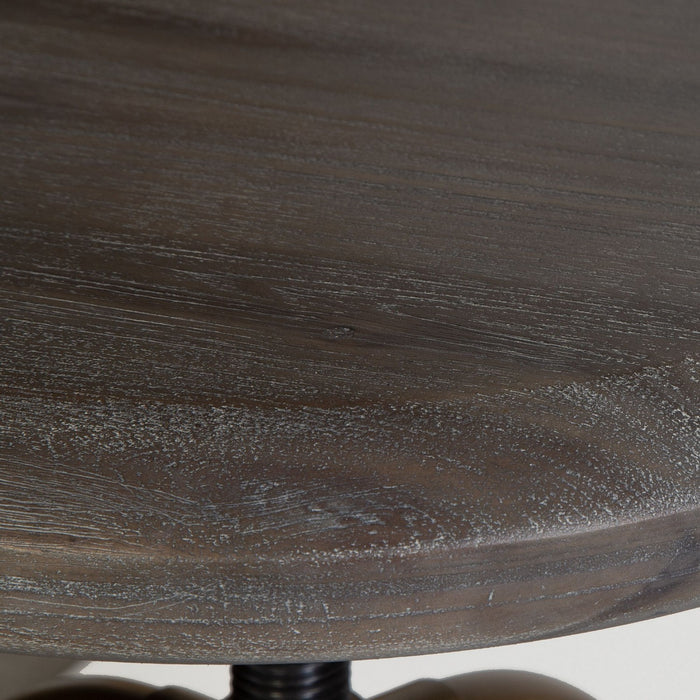 Uttermost 22976 Counter Stool, Brushed Brass
