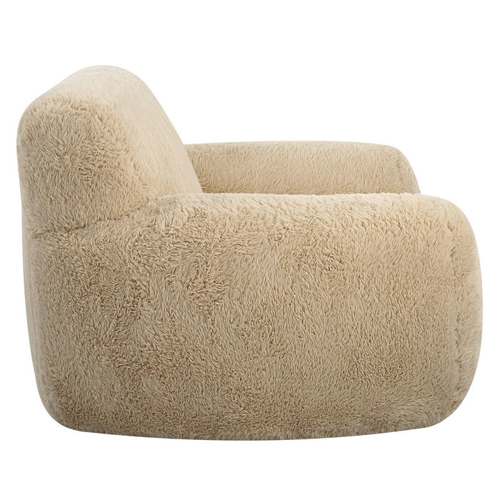 Uttermost 23780 Accent Chair, Caramel