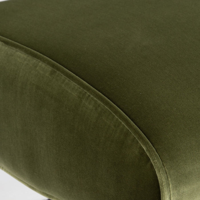 Uttermost 23823 Accent Chair, Brushed Brass