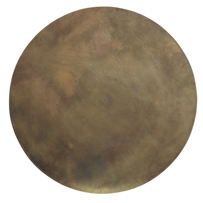 Uttermost 26000 Coffee Table, Antique Brass
