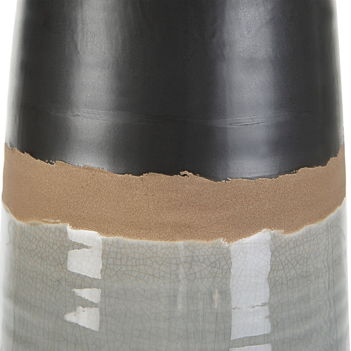 Uttermost 30219-1 One Light Table Lamp, Brushed Nickel