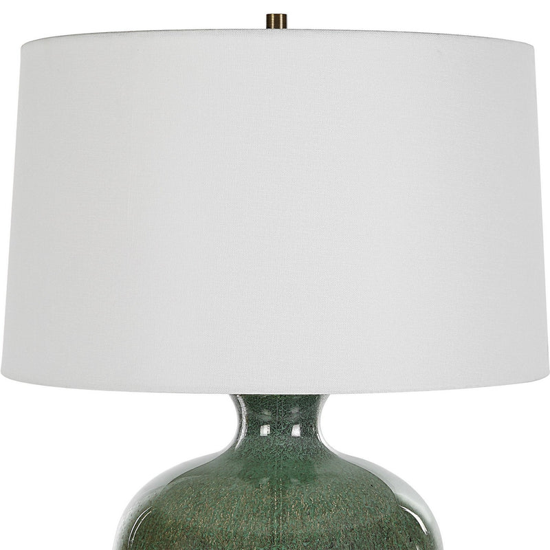 Uttermost 30238-1 One Light Table Lamp, Antique Brass