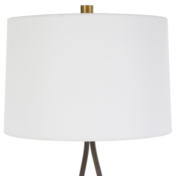 Uttermost 30245 One Light Table Lamp, Antique Brass