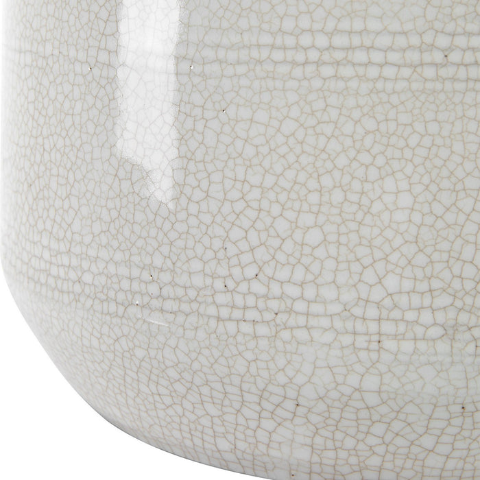 Uttermost 30248-1 One Light Table Lamp, Brushed Nickel