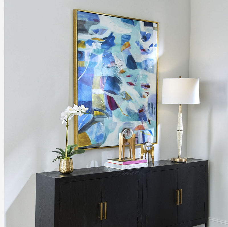 Uttermost 32318 Abstract Art, Gold