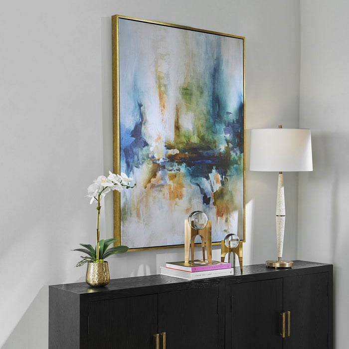 Uttermost 32322 Abstract Art, Gold
