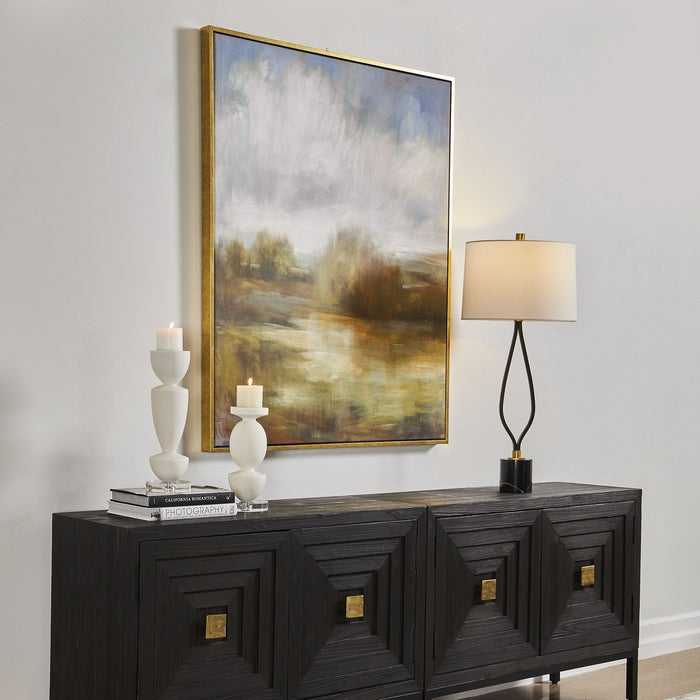 Uttermost 32323 Landscape Art, Gold