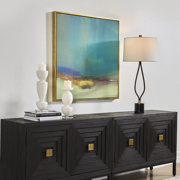 Uttermost 32324 Landscape Art, Gold