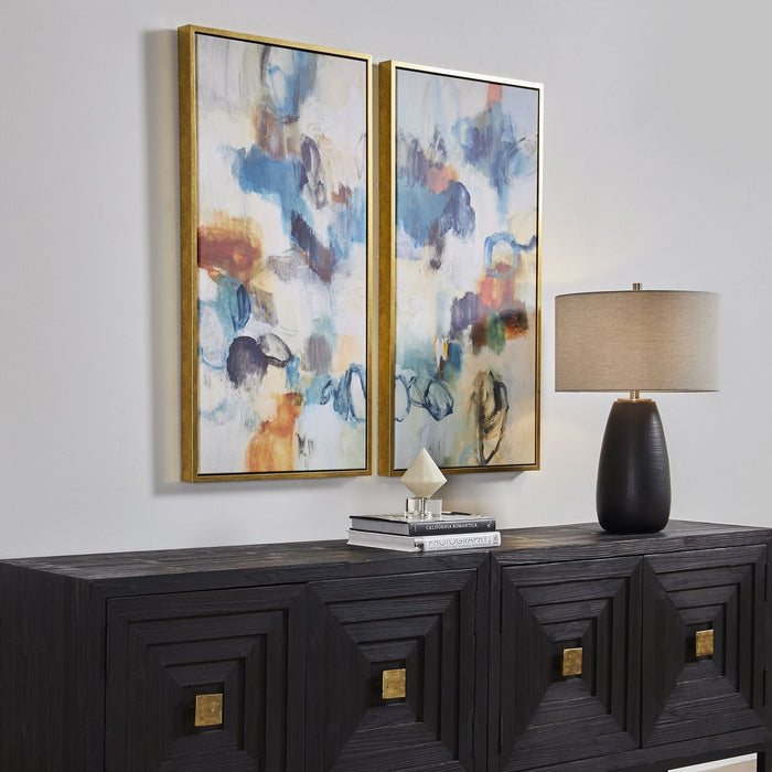 Uttermost 32325 Abstract Art, Set/2, Gold