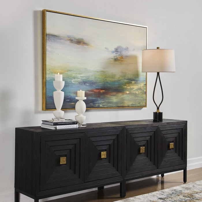 Uttermost 32326 Landscape Art, Gold