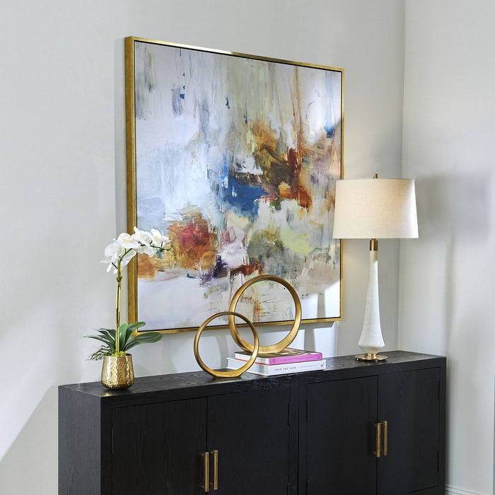 Uttermost 32328 Abstract Art, Gold
