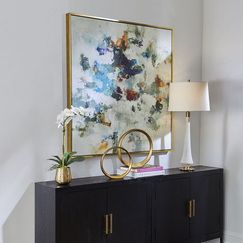 Uttermost 32330 Abstract Art, Gold