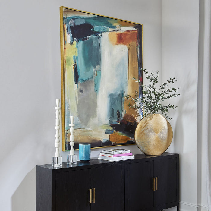 Uttermost 32332 Abstract Art, Gold
