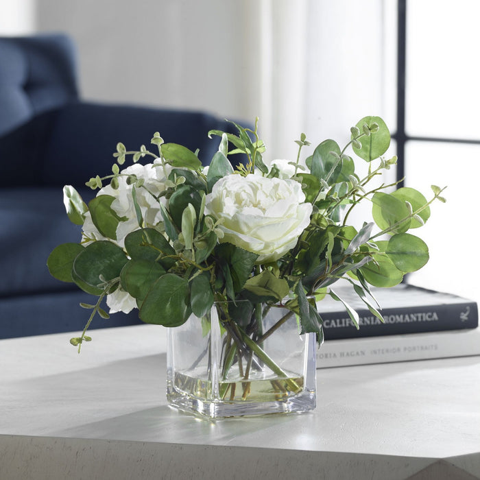 Uttermost 60216 Bouquet, Featuring Cream