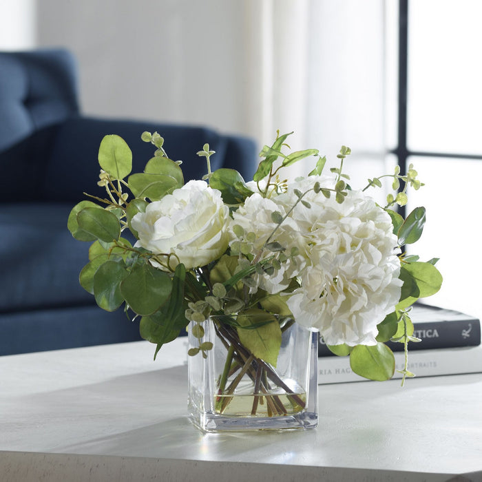 Uttermost 60216 Bouquet, Featuring Cream