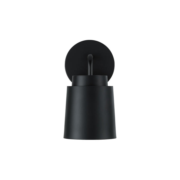 Capital Lighting AA1035MB One Light Wall Sconce, Matte Black
