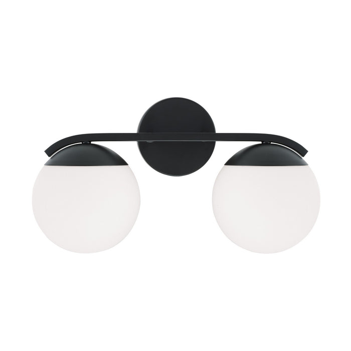 Capital Lighting AA1032MB Two Light Vanity, Matte Black
