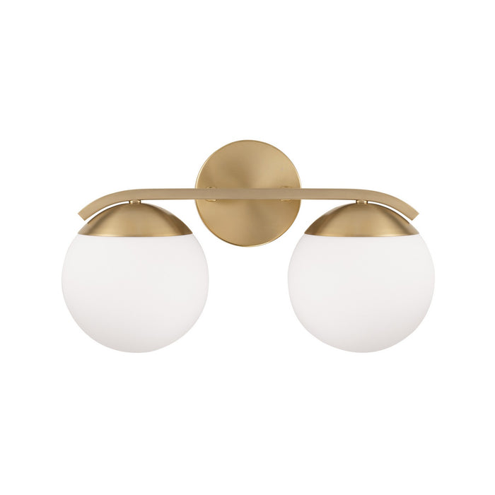 Capital Lighting AA1032MA Two Light Vanity, Matte Brass