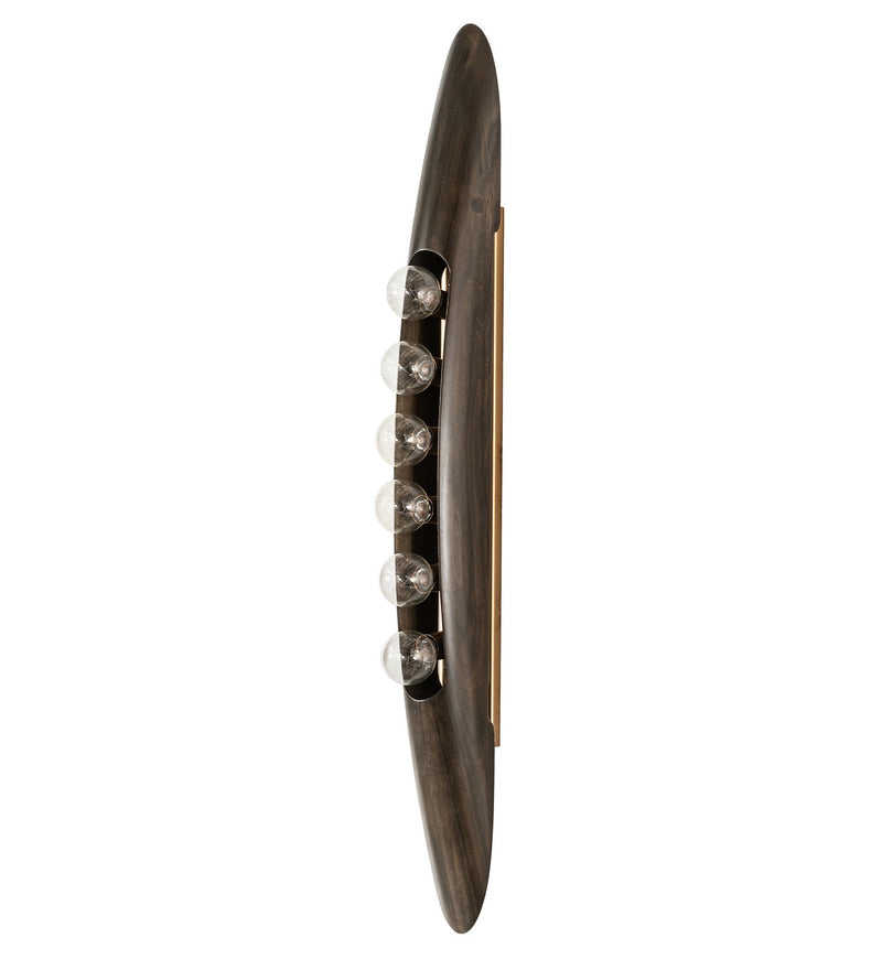 Meyda Tiffany 265355 LED Wall Sconce, Gold Metallic