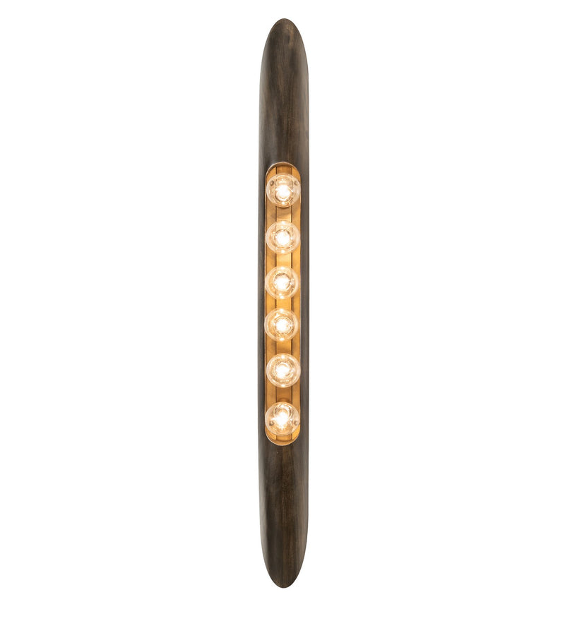 Meyda Tiffany 265355 LED Wall Sconce, Gold Metallic