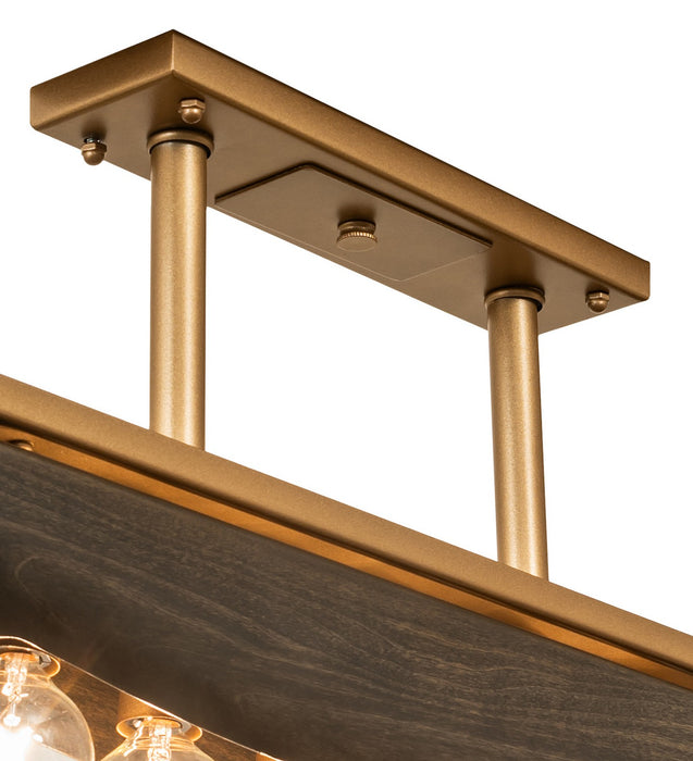 Meyda Tiffany 265358 LED Pendant, Gold Metallic