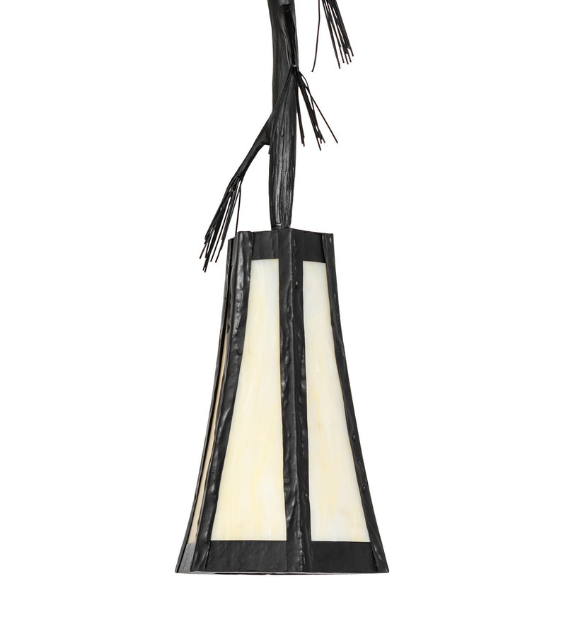 Meyda Tiffany 265634 LED Mini Pendant, Textured Black