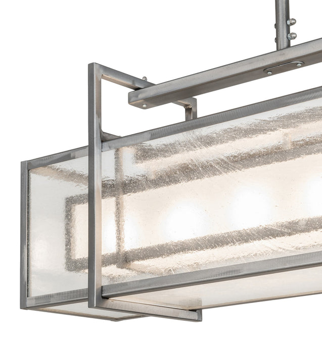 Meyda Tiffany 266567 Six Light Pendant, Matte Clear