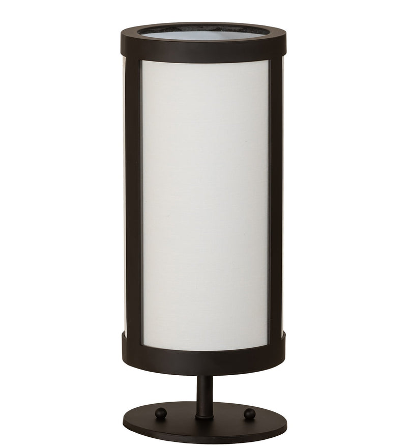Meyda Tiffany 266776 One Light Table Lamp, Oil Rubbed Bronze