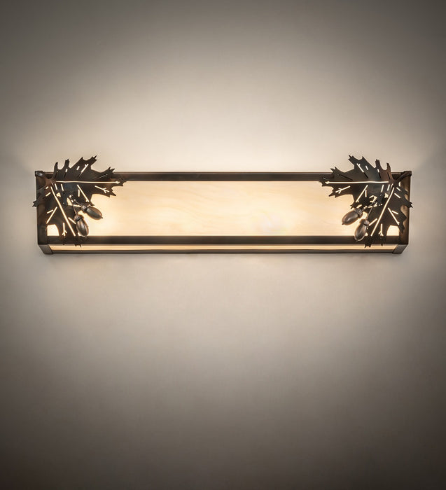 Meyda Tiffany 267416 Four Light Vanity, Dark Burnished Antique Copper