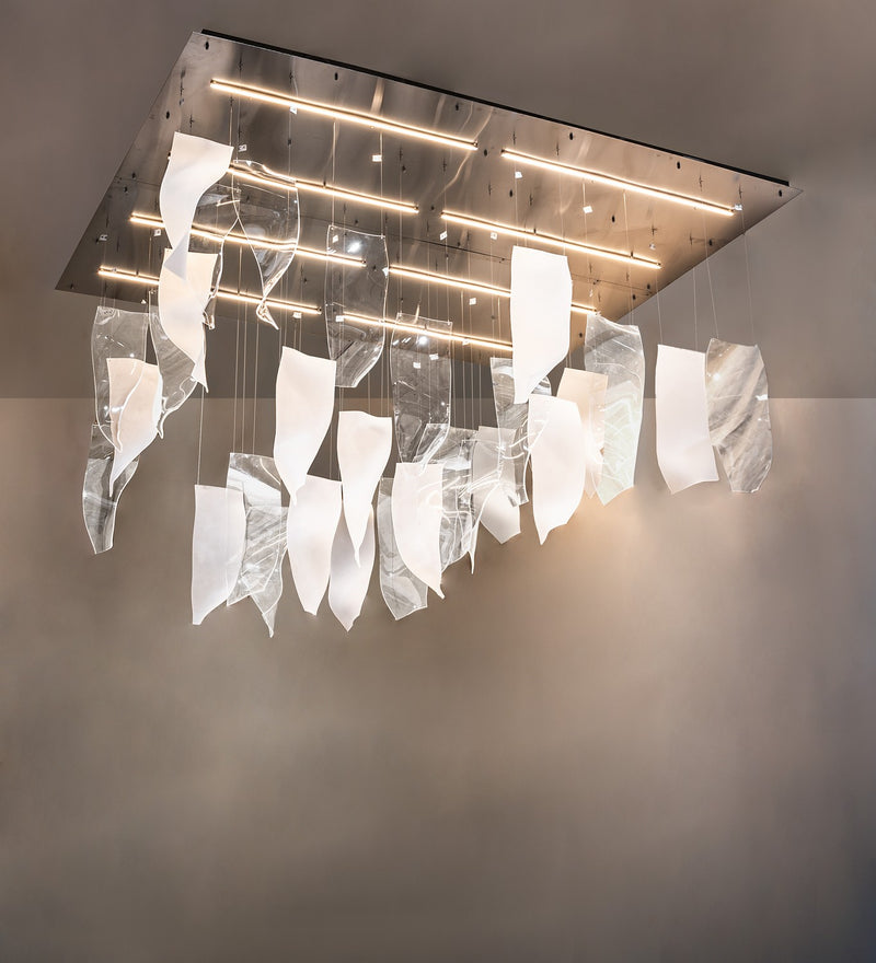 Meyda Tiffany 268605 LED Pendant, Brushed Stainless Steel