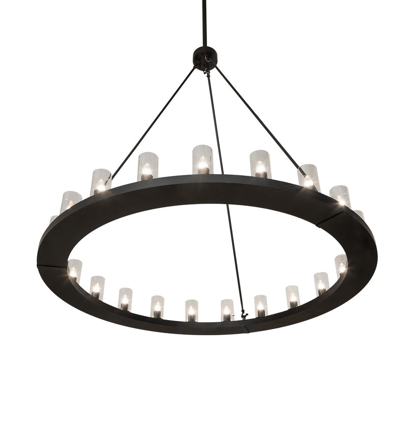 Meyda Tiffany 269447 21 Light Chandelier, Solar Black