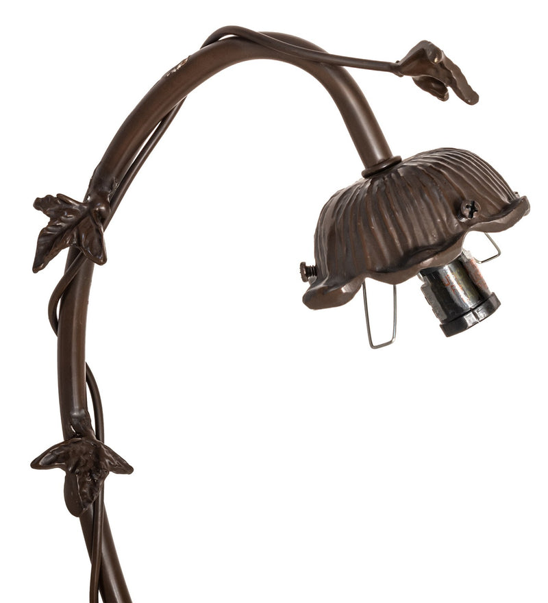 Meyda Tiffany 269723 One Light Mini Lamp, Bronze,Antique Brass